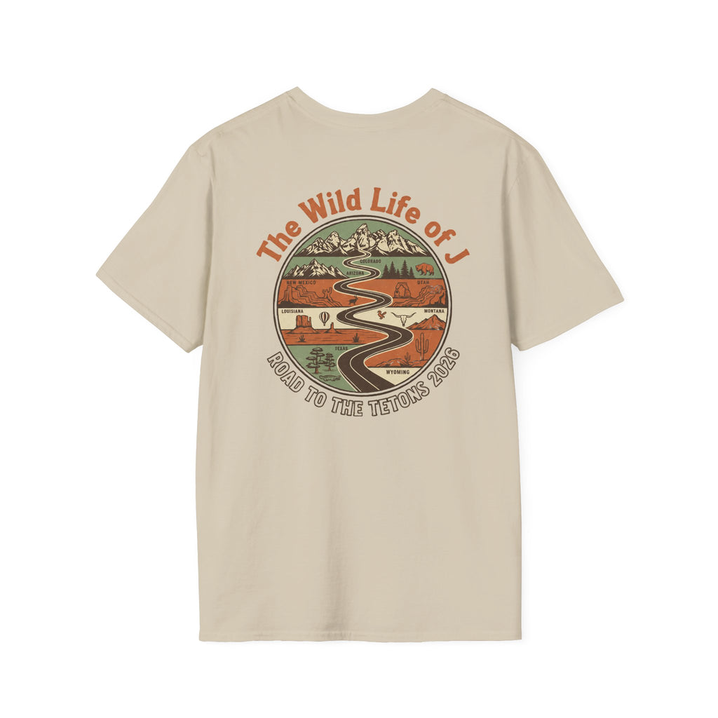 The Wild Life of J graphic tee | T-Shirt