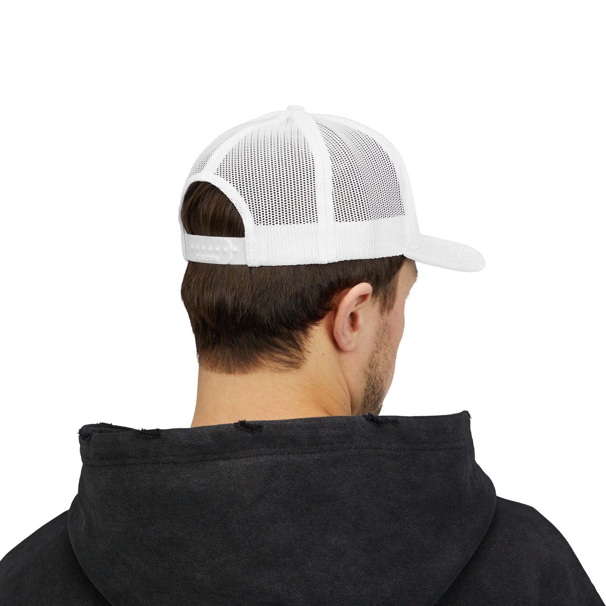 Mountain Patch Trucker Cap — TWJ Embroidered Snapback