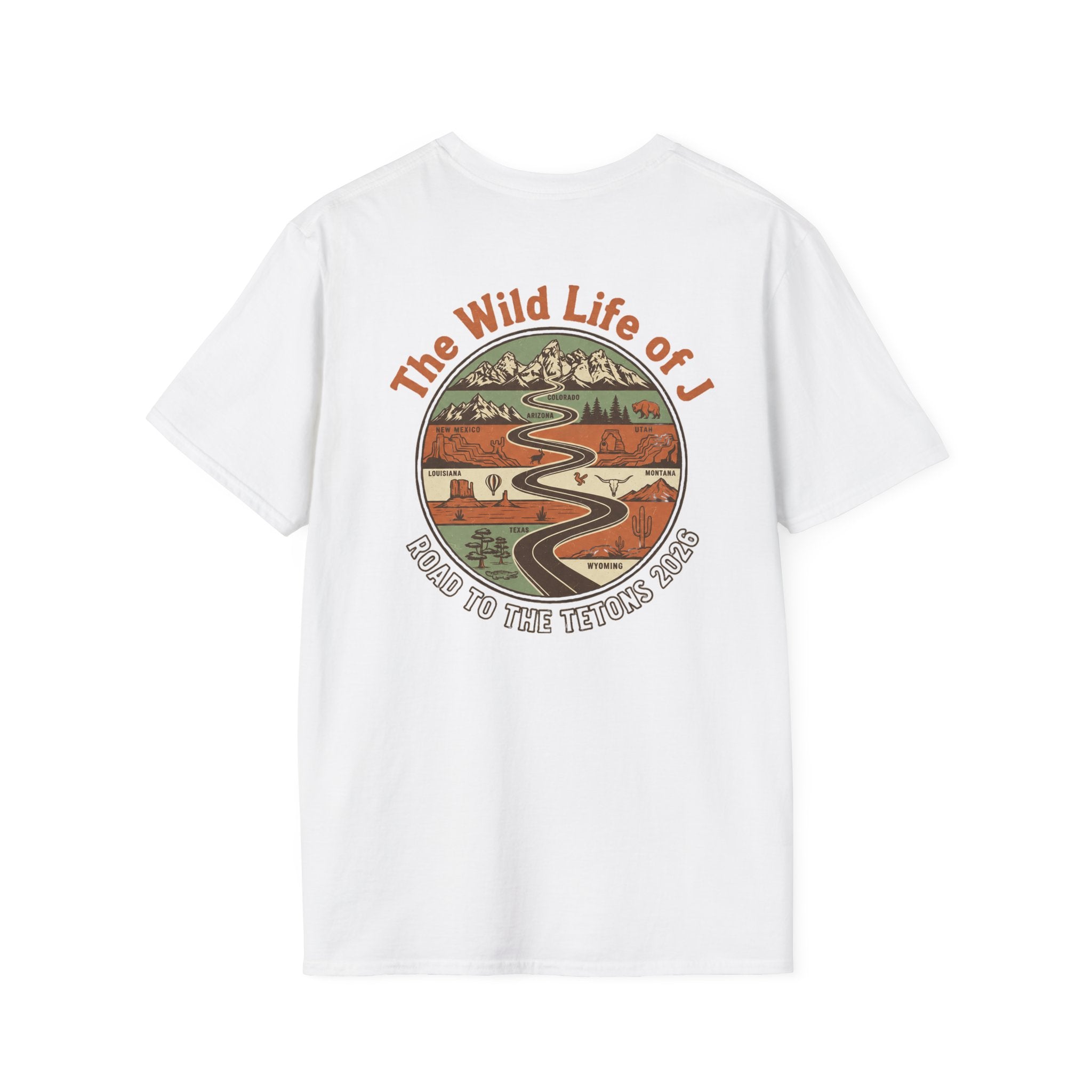 The Wild Life of J graphic tee | T-Shirt