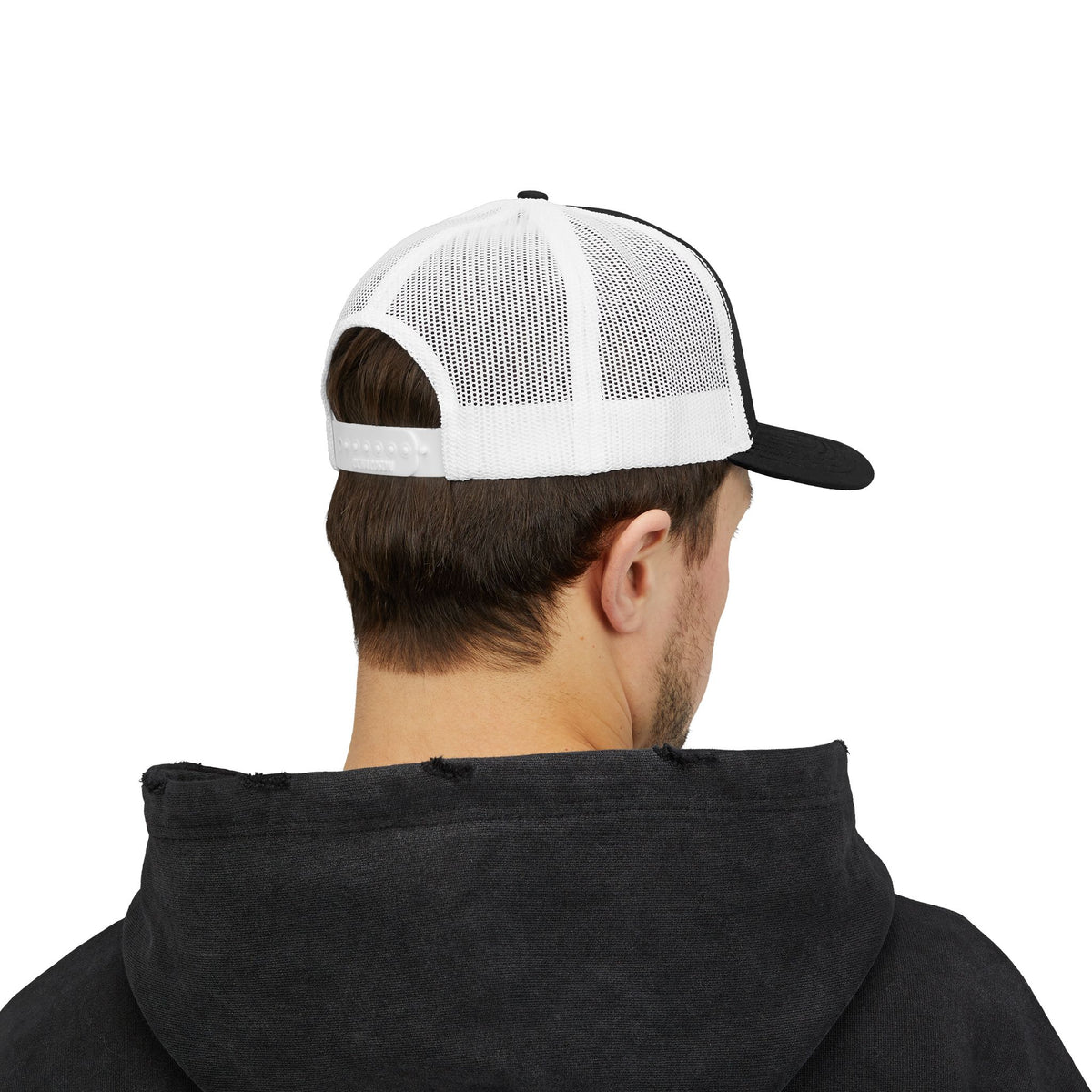 Mountain Patch Trucker Cap — TWJ Embroidered Snapback
