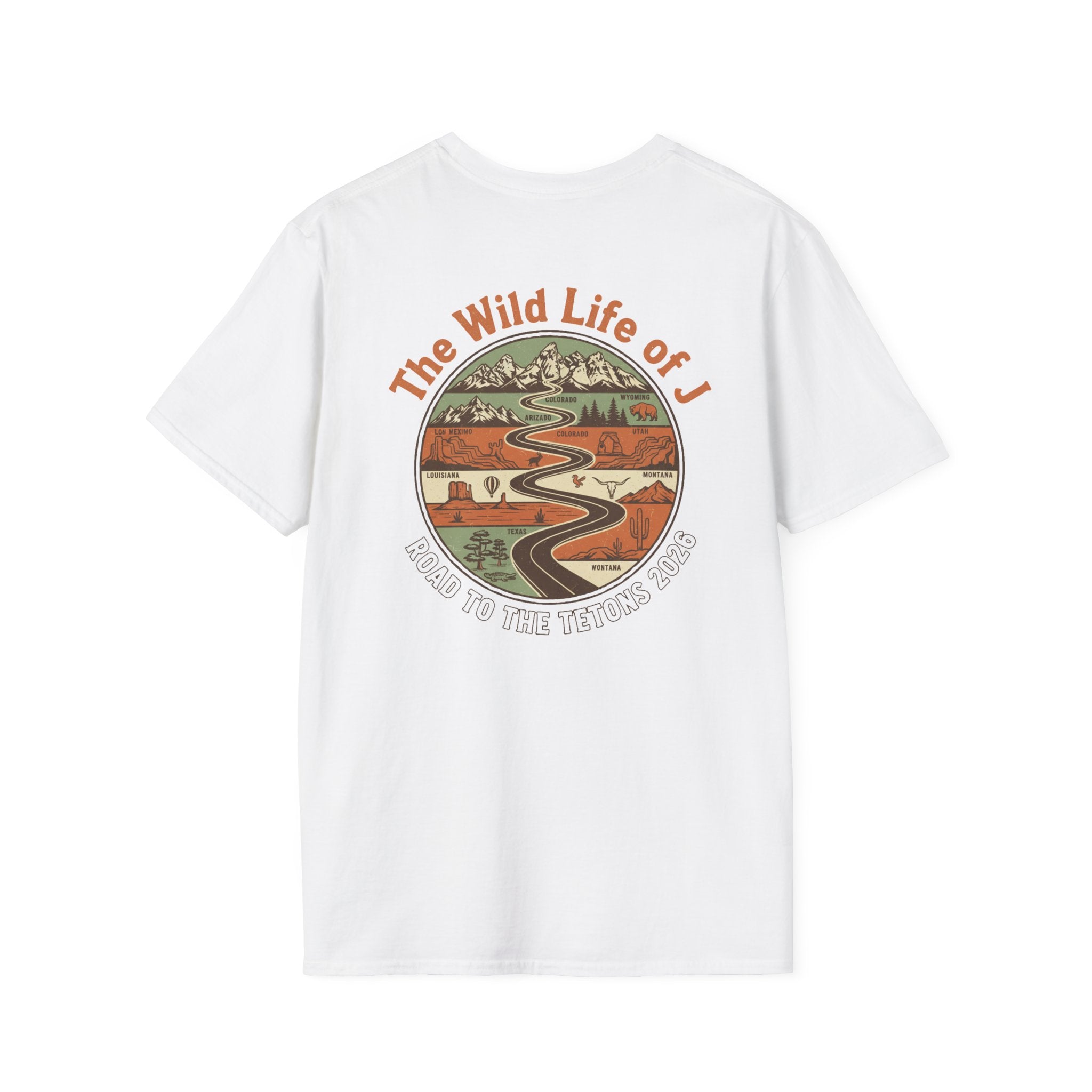 The Wild Life of J graphic tee | T-Shirt