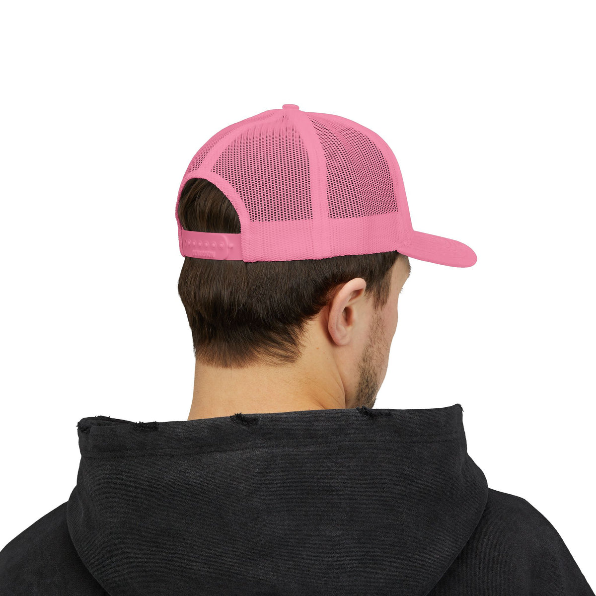 Mountain Patch Trucker Cap — TWJ Embroidered Snapback