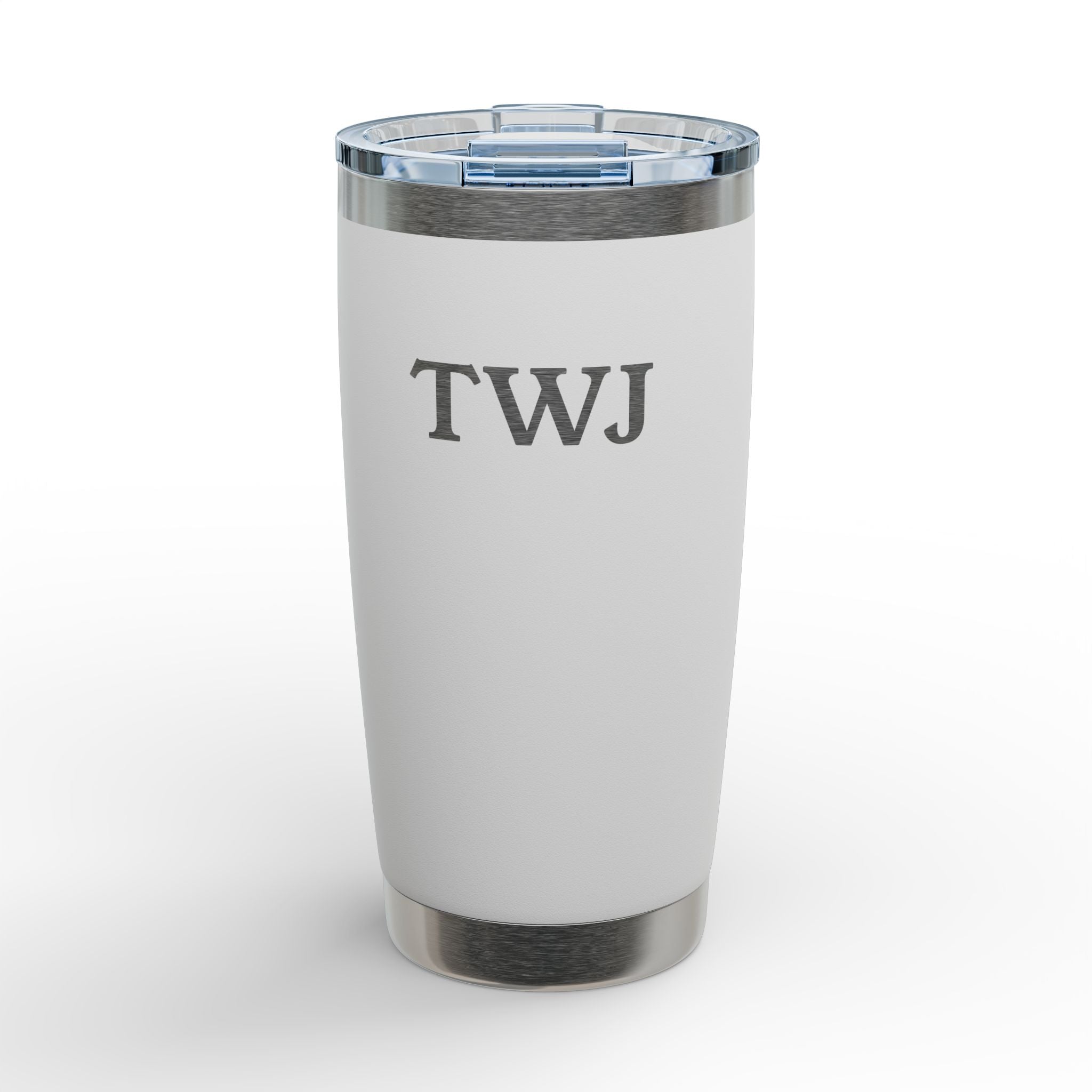Engraved 20oz Riva Tumbler — Personalized Monogram Stainless Travel Cup