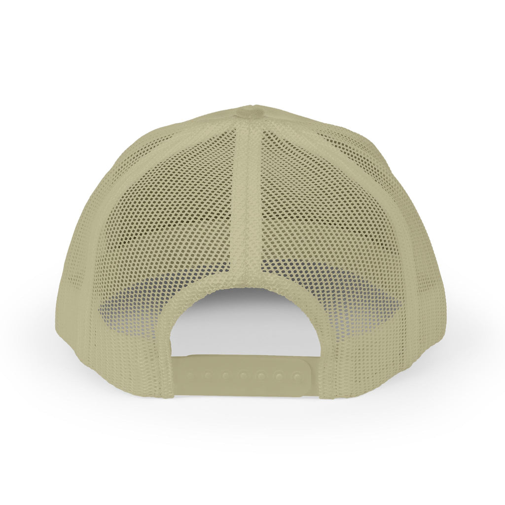 Mountain Patch Trucker Cap — TWJ Embroidered Snapback