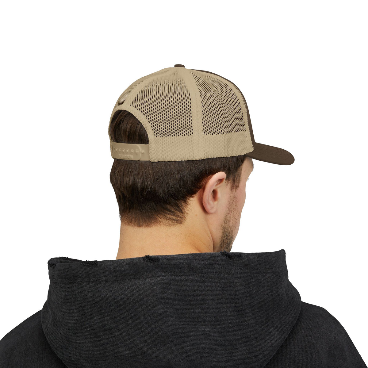 Mountain Patch Trucker Cap — TWJ Embroidered Snapback